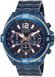 Guess Niebieski/Stal Ø49 mm W1258G3