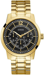 Guess Czarny/Stal w odcieniu złota Ø45 mm W1259G2