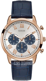 Guess Srebrny/Skóra Ø44 mm W1261G4