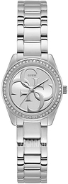 Guess Micro G Twist Srebrny/Stal Ø28 mm W1273L1