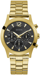 Guess Czarny/Stal w odcieniu złota Ø42 mm W1295L2