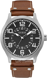 Guess Czarny/Skóra Ø48 mm W1301G1