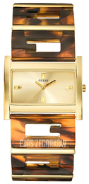 Guess Żółte złoto/Stal w odcieniu złota W13084L1