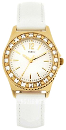 Guess Mini Biały/Skóra Ø29 mm W13103L1