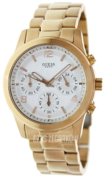 Guess Srebrny/Stal w kolorze różowego złota Ø38 mm W16571L1