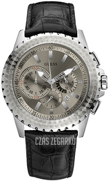 Guess Srebrny/Skóra Ø45.13 mm W17523G1