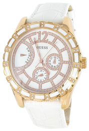 Guess Biały/Skóra Ø35 mm W18003L1