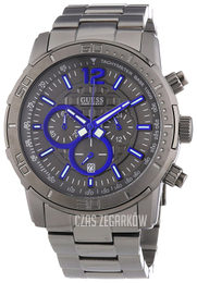 Guess Sporty Szary/Stal Ø45 mm W22521G1