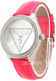 Guess Srebrny/Skóra Ø35 mm W65010L5