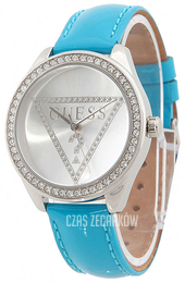 Guess Mini Srebrny/Skóra Ø35 mm W65010L6