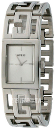 Guess G Lattice Srebrny/Stal W95072L1