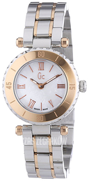 Guess Biały/Stal w kolorze różowego złota Ø28 mm X70027L1