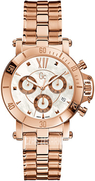 Guess Sport Chic Biały/Stal w kolorze różowego złota Ø37 mm X73008M1S
