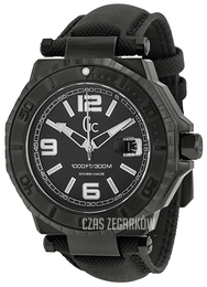 Guess Czarny/Skóra Ø44 mm X79011G2