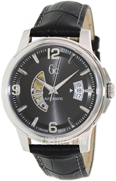 Guess Szary/Skóra Ø44 mm X84003G5S