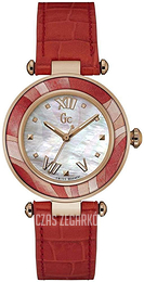 Guess Srebrny/Skóra Ø36 mm Y12006L1