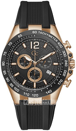 Guess Collection Czarny/Guma Ø44 mm Z07002G2MF