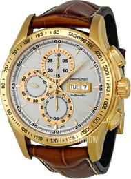 Hamilton American Classic Timeless Srebrny/Skóra 30x36 mm H12451855