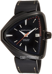 Hamilton American Classic Ventura Czarny/Skóra H24585731