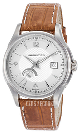 Hamilton American Classic Jazzmaster Srebrny/Skóra Ø40 mm H32519555