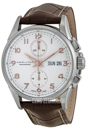 Hamilton American Classic Jazzmaster Maestro Biały/Skóra Ø41 mm H32576515