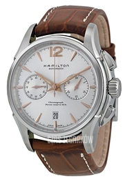 Hamilton American Classic Jazzmaster Srebrny/Skóra Ø42 mm H32606555