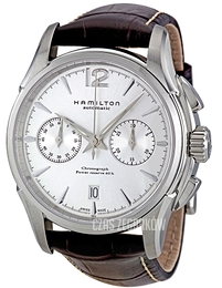 Hamilton American Classic Jazzmaster Srebrny/Skóra Ø42 mm H32606855