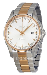 Hamilton American Classic Jazzmaster Srebrny/Stal w kolorze różowego złota Ø40 mm H32655191