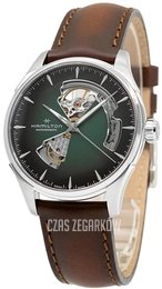 Hamilton Jazzmaster Zielony/Skóra Ø40 mm H32675560