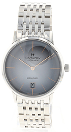 Hamilton Czarny/Stal Ø38 mm H38455181