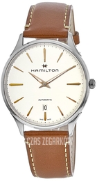 Hamilton Jazzmaster Beżowy/Skóra Ø40 mm H38525512