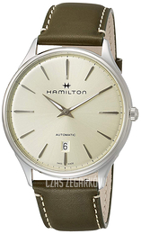 Hamilton Jazzmaster Szampański/Skóra Ø40 mm H38525811