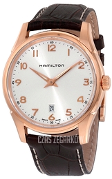 Hamilton American Classic Jazzmaster Srebrny/Skóra Ø42 mm H38541513
