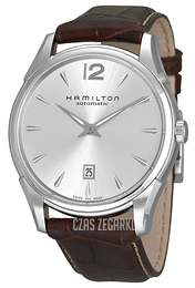 Hamilton Srebrny/Skóra Ø43 mm H38615555
