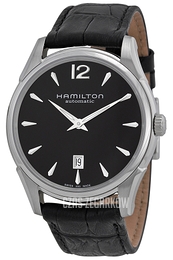 Hamilton American Classic Jazzmaster Czarny/Skóra Ø43 mm H38615735