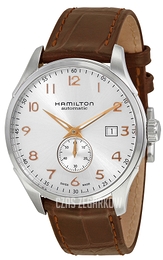Hamilton Srebrny/Skóra Ø40 mm H42515555