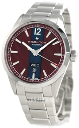 Hamilton Broadway Czerwony/Stal Ø42 mm H43515175