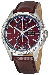 Hamilton Broadway Czerwony/Skóra Ø43 mm H43516871