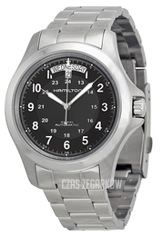 Hamilton Khaki King Czarny/Stal Ø40 mm H64455133