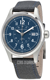 Hamilton Khaki Field Niebieski/Tkanina Ø40 mm H70305943