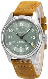 Hamilton Khaki Field Zielony/Skóra Ø42 mm H70545560