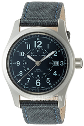 Hamilton Khaki Field Niebieski/Tkanina Ø42 mm H70605943