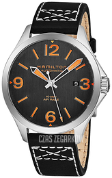 Hamilton Khaki Czarny/Skóra Ø42 mm H76535731