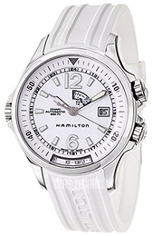 Hamilton Khaki Biały/Guma Ø42 mm H77595815