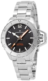 Hamilton Khaki Navy Frogman Czarny/Stal Ø46 mm H77815130