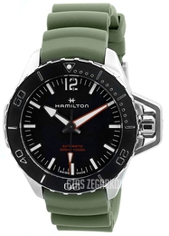Hamilton Khaki Navy Frogman Czarny/Guma Ø46 mm H77825331