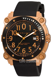 Hamilton Khaki Czarny/Guma Ø42 mm H78545333