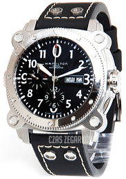 Hamilton Khaki Belowzero Czarny/Skóra Ø46 mm H78616733