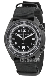 Hamilton Khaki Czarny/Tkanina Ø41 mm H80485835