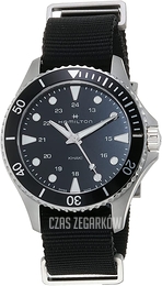 Hamilton Khaki Navy Czarny/Tkanina Ø37 mm H82201931